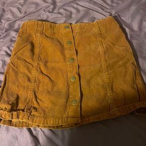 Corduroy skirt